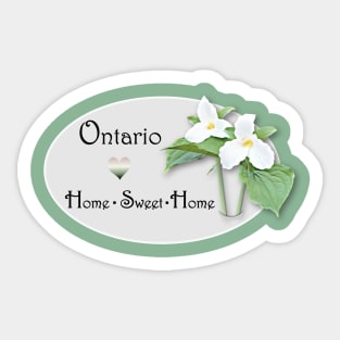 Ontario - Home Sweet Home Sticker